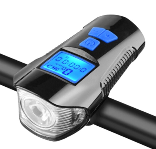 Linterna para Bici fy-317 con velocímetr