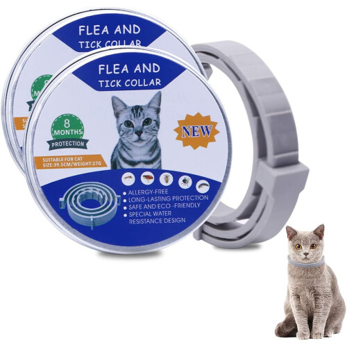 Collar anti pulga y garrapatas para gato