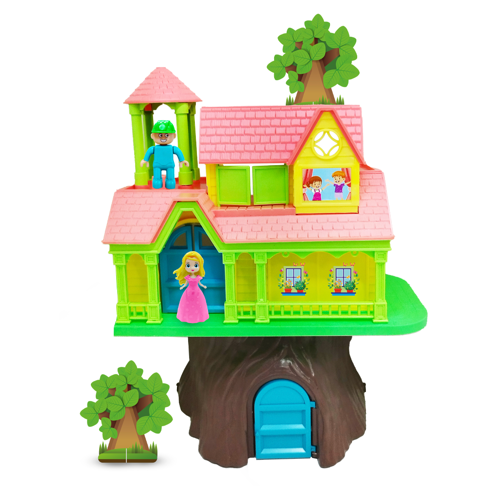 CASA EN EL ARBOL DIVERTIDA