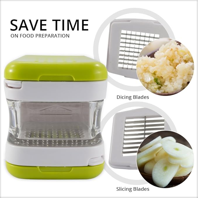 Triturador de ajo c/ almacenamiento