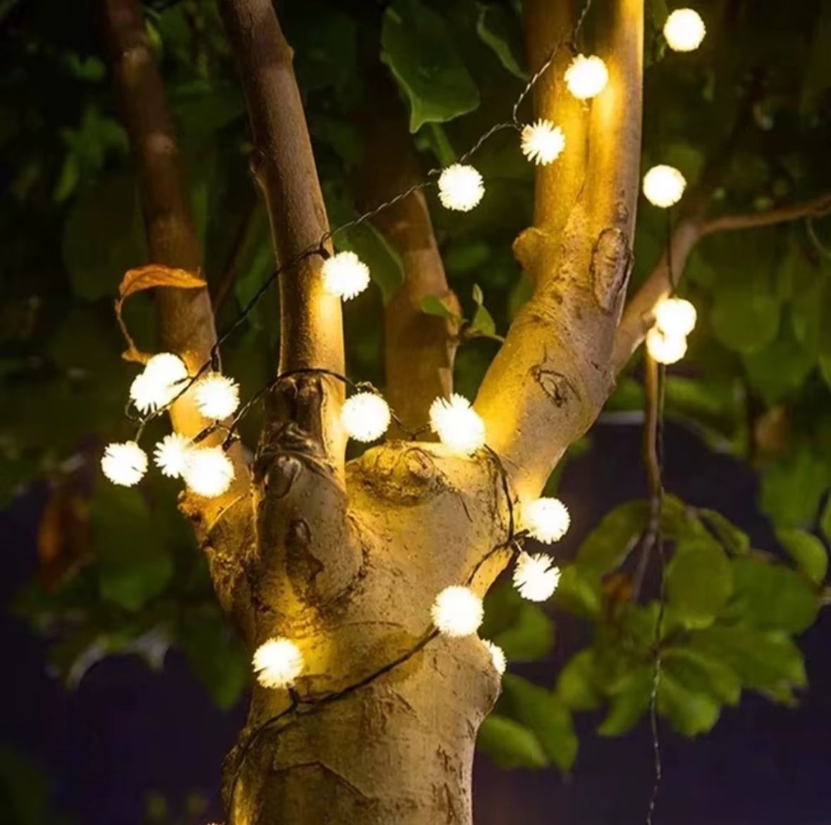 Guirnaldas de Luces Diente de leon solar