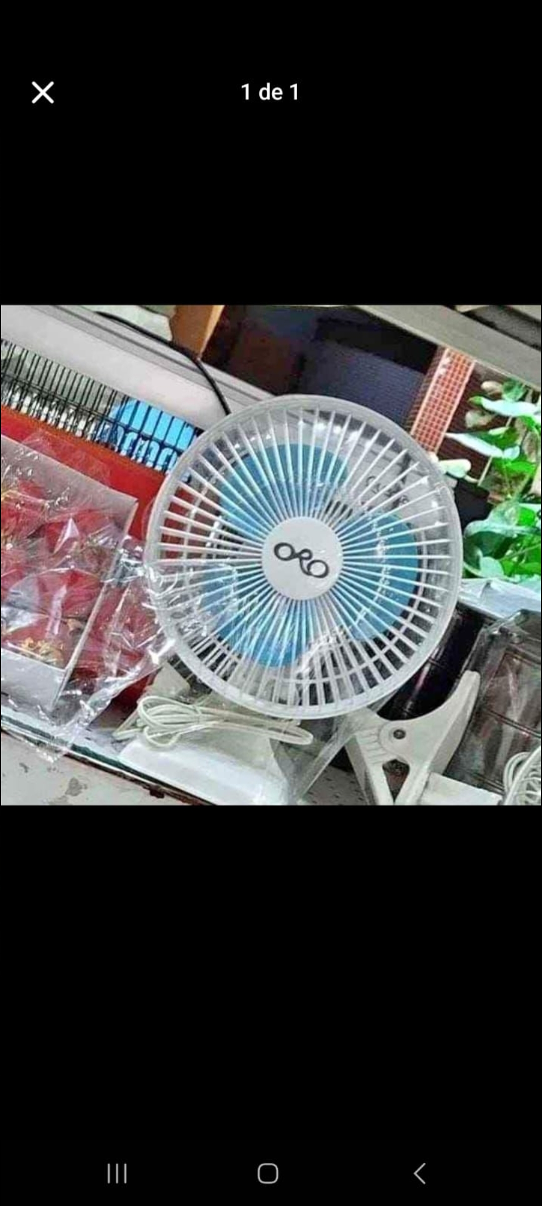 Mini ventilador