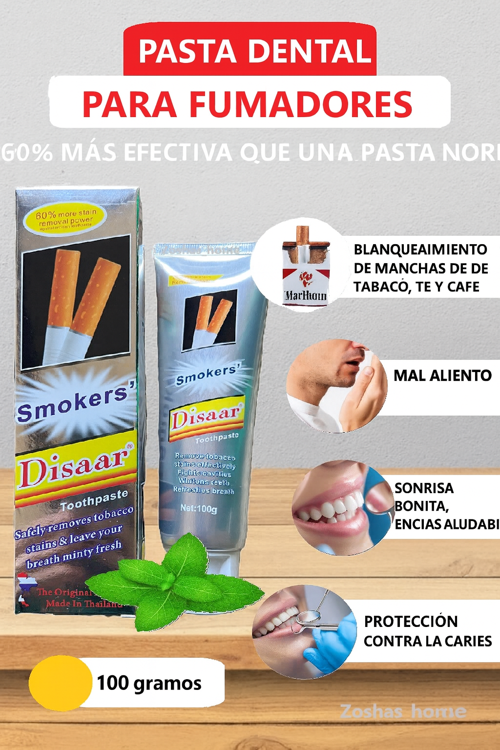 Pasta Dental Smoker’s Disaar