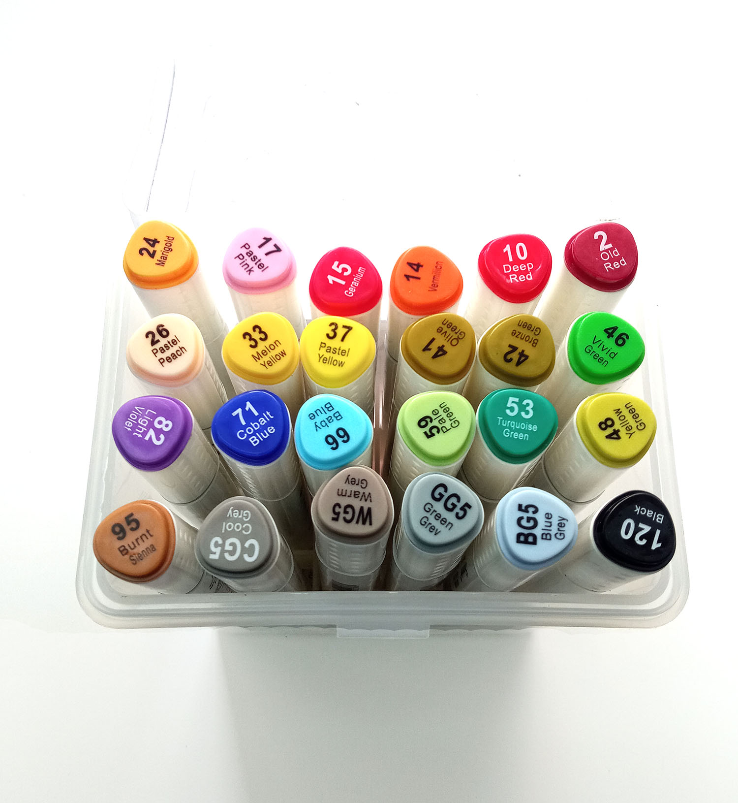 PINZEL DOBLE PUNTAS (24 PIEZAS)