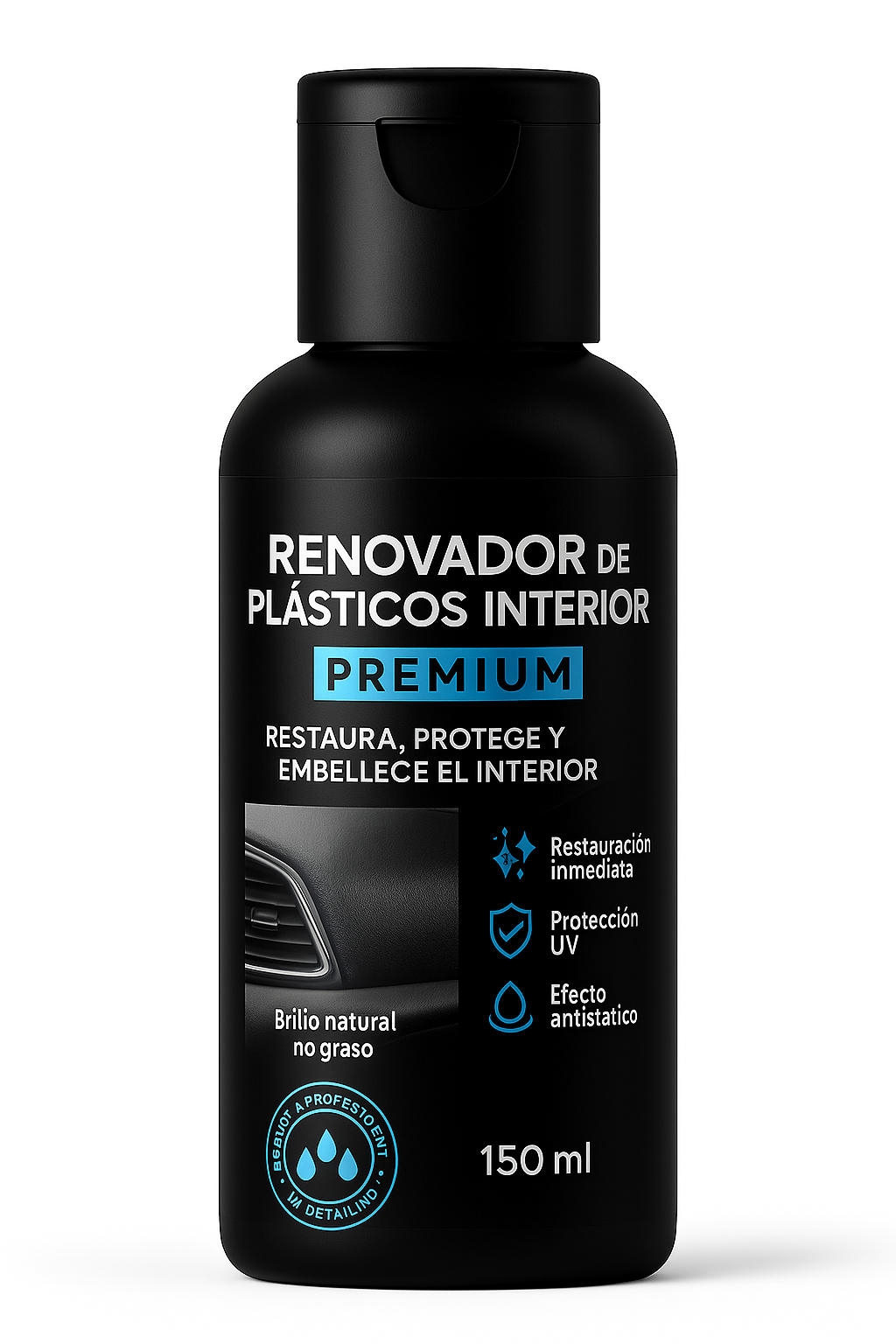 Renovador de Plasticos Negros Interior