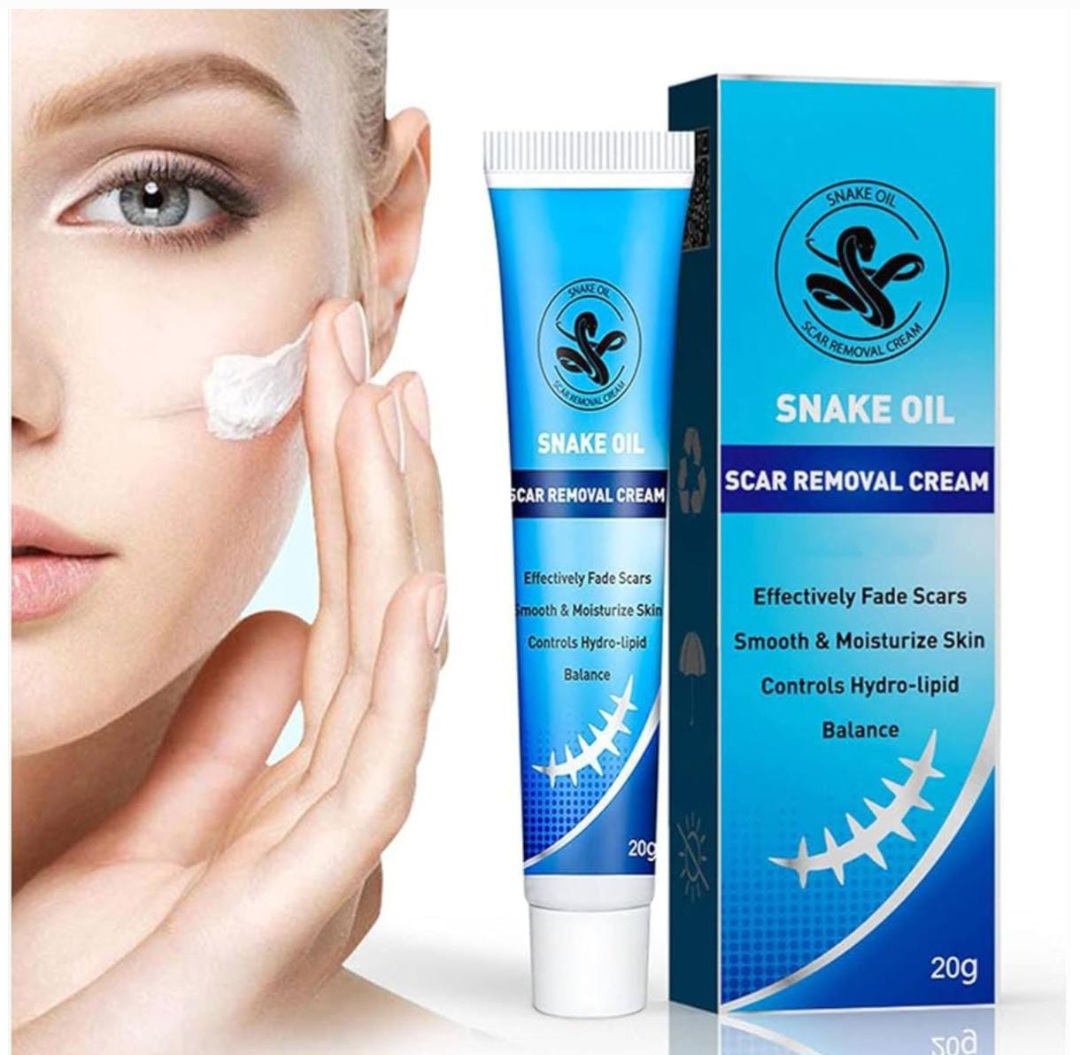 Crema Reparadora de Cicatrices con Aceite de Serpiente - Snake Oil Scar Removal Cream