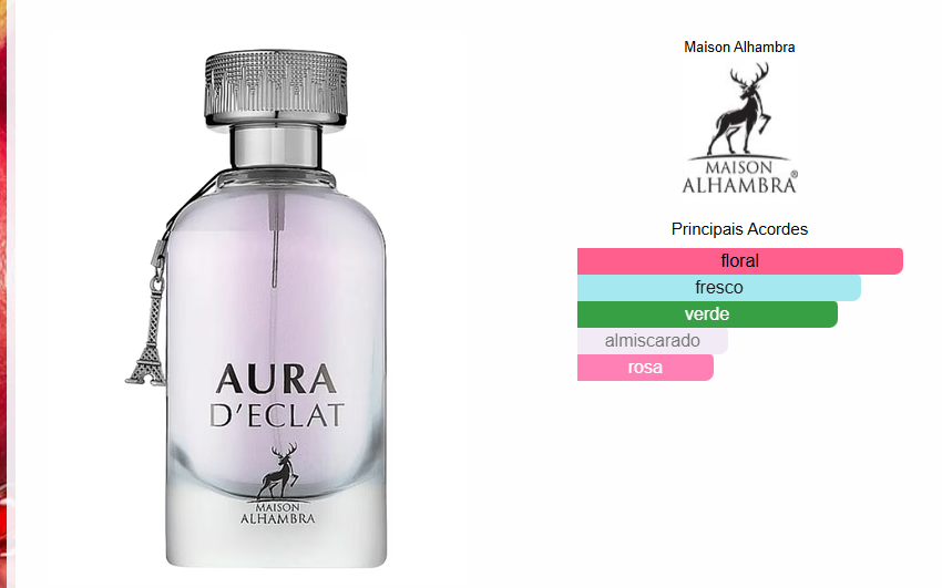 a'ura declat perfume arabe