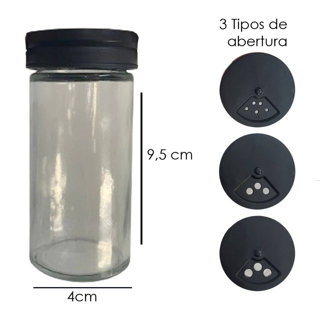 PORTA CONDIMENTOS GIRATORIO 6PCS