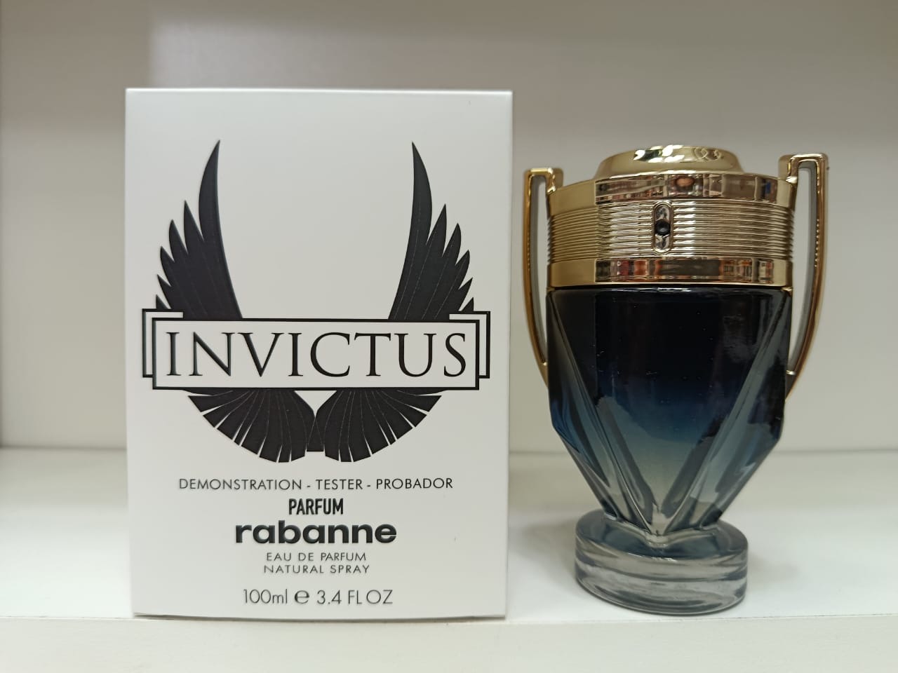 Invictus parfum tester